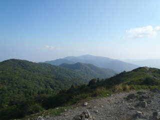 武奈ヶ岳山頂からの景色 