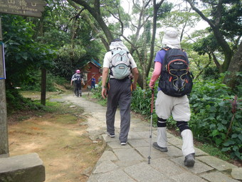 台湾の登山者達