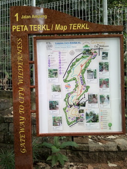 地図でブキッナナス（Bukit Nanas）の全体像を把握