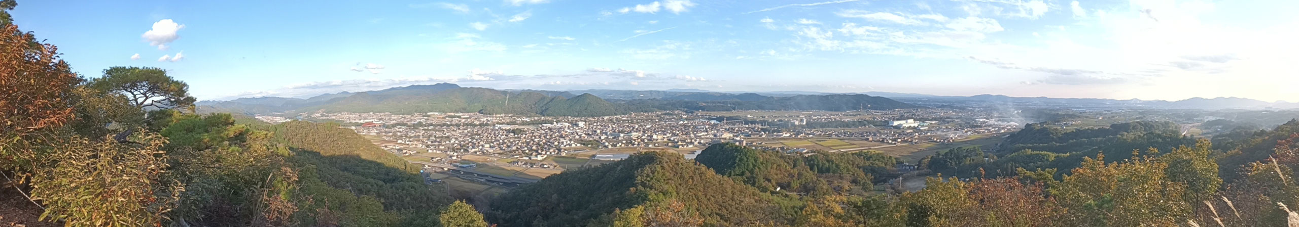 鬼飛山・第二見晴らし台からのパノラマ